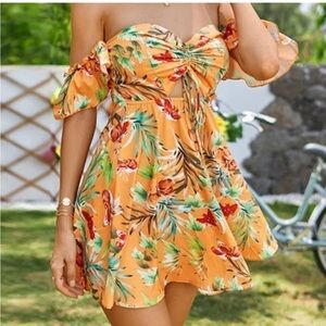 Area Stars Taylor Off the Shoulder Mini Dress NWT